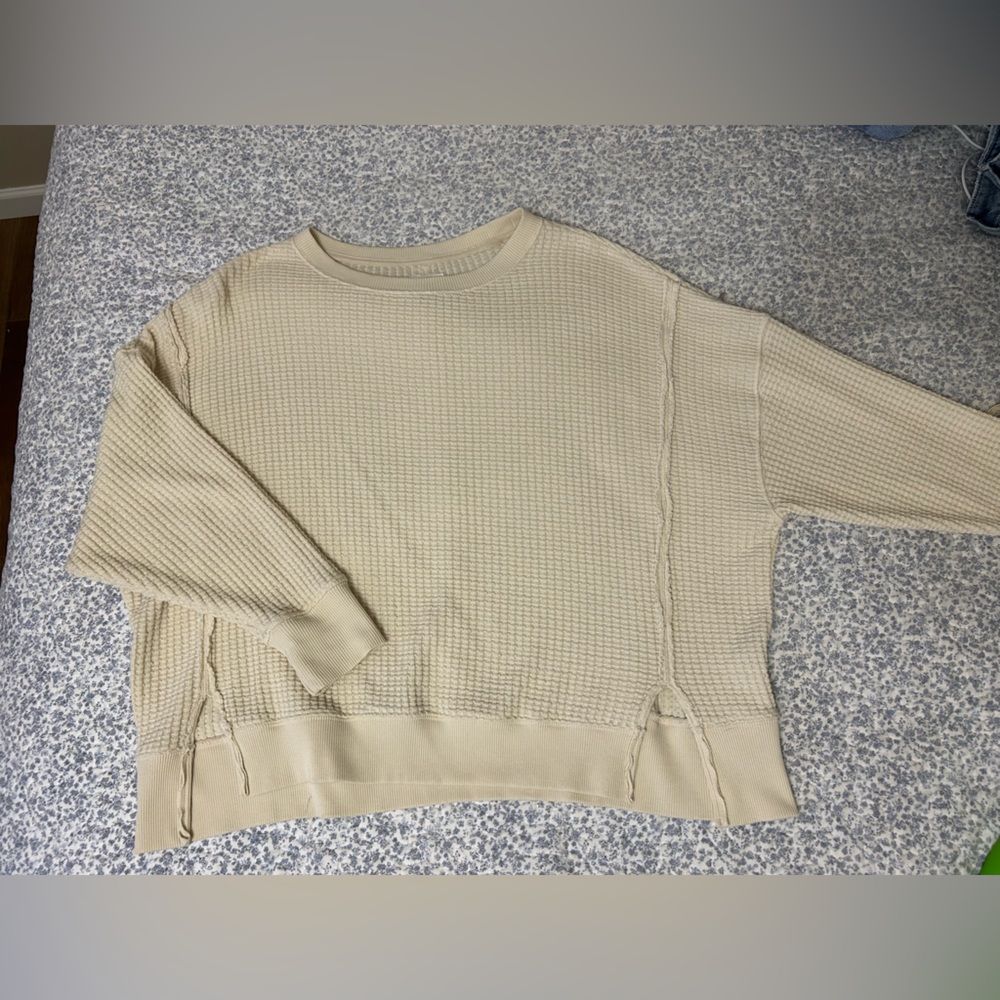 AE Big Hug Waffle Sweatshirt